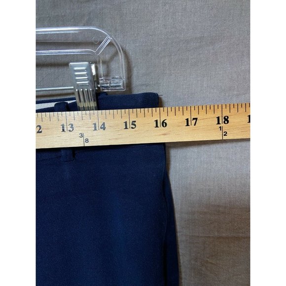 J.Crew Pants Womens 4 Blue Side Zipper Casual Slacks Ladies 32x24. - Picture 8 of 11